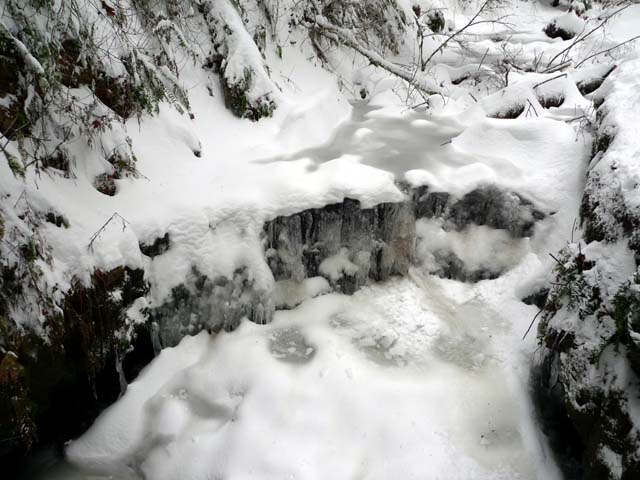 Frozen Balch Creek